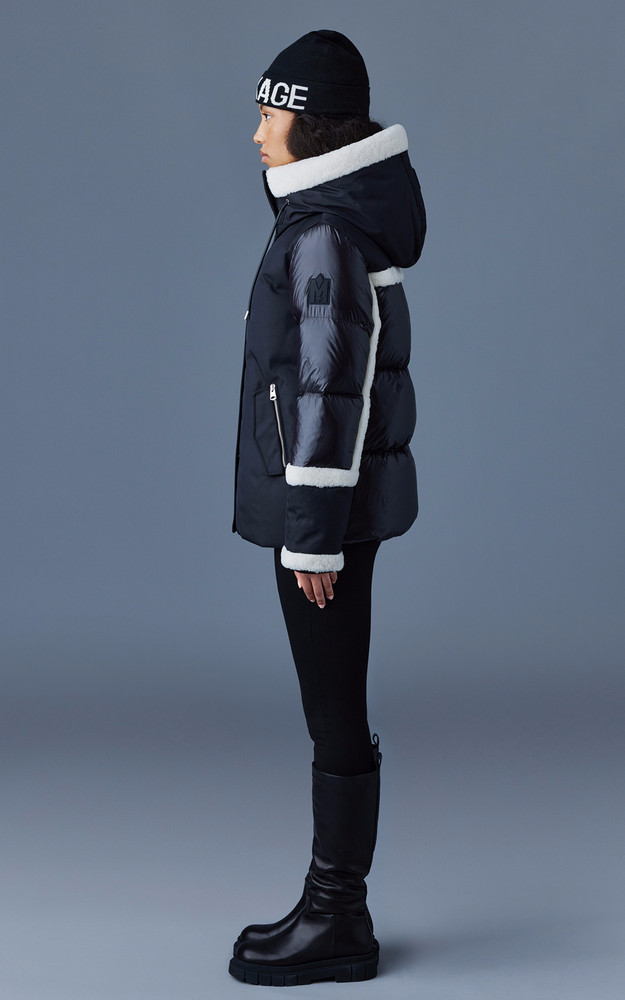 La Canadienne Doudoune Cyrah Noire