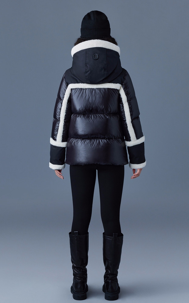 La Canadienne Doudoune Cyrah Noire