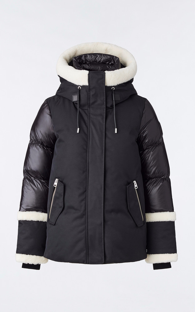 La Canadienne Doudoune Cyrah Noire