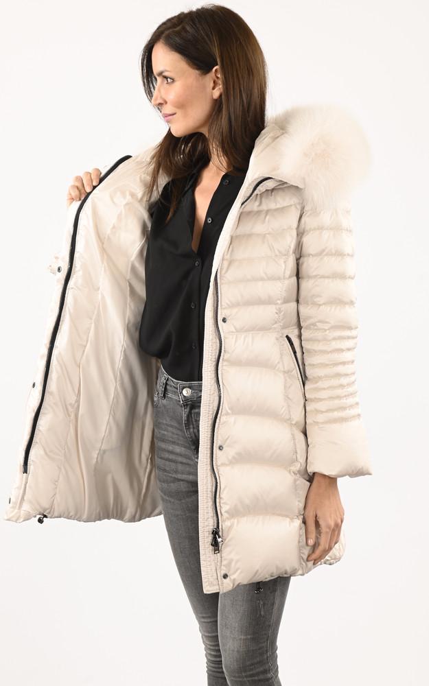 La Canadienne Doudoune Domicine écru