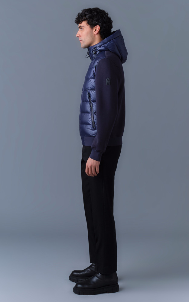 La Canadienne Doudoune Fine Franck Bleu Marine