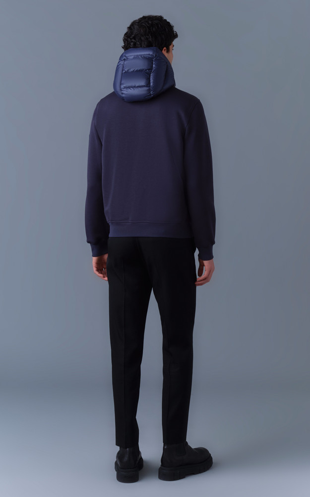 La Canadienne Doudoune Fine Franck Bleu Marine