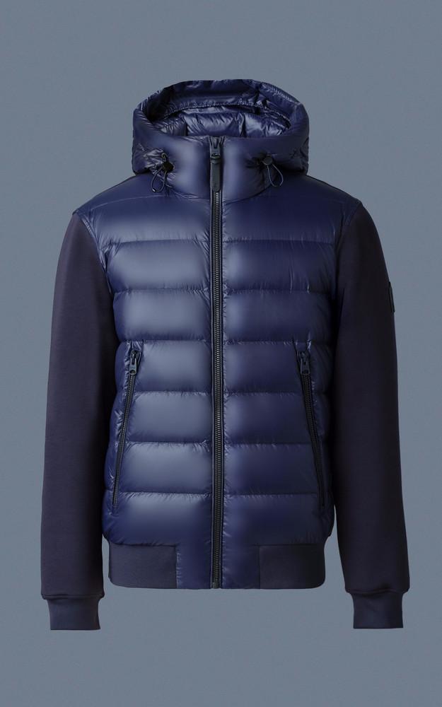 La Canadienne Doudoune Fine Franck Bleu Marine