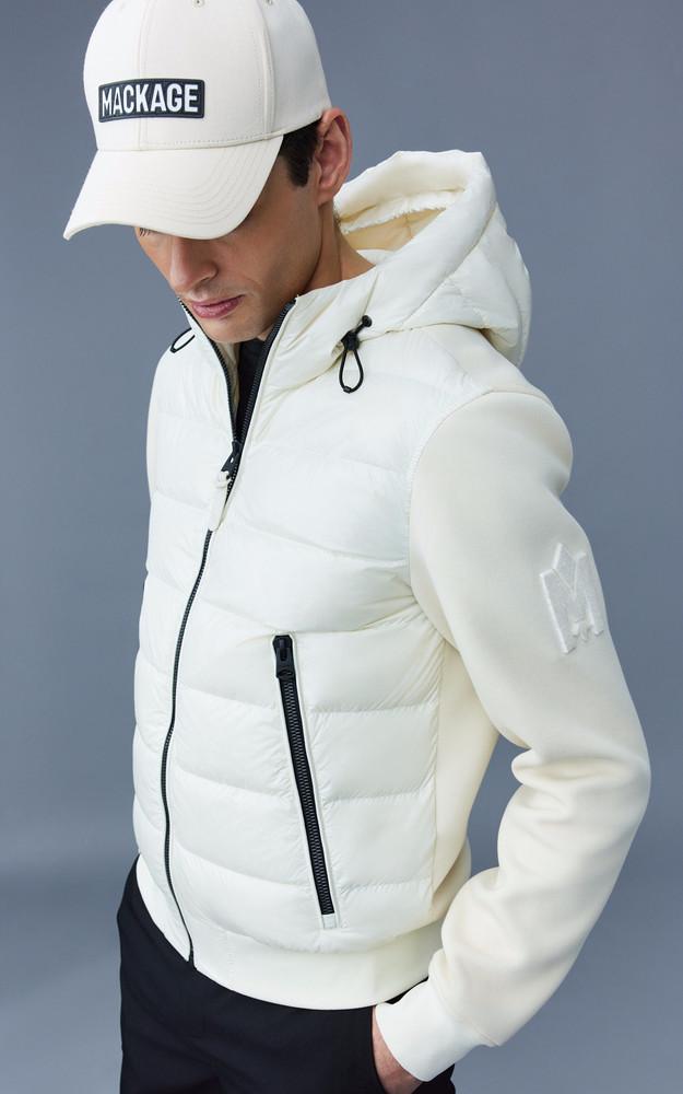 La Canadienne Doudoune Fine Franck écru