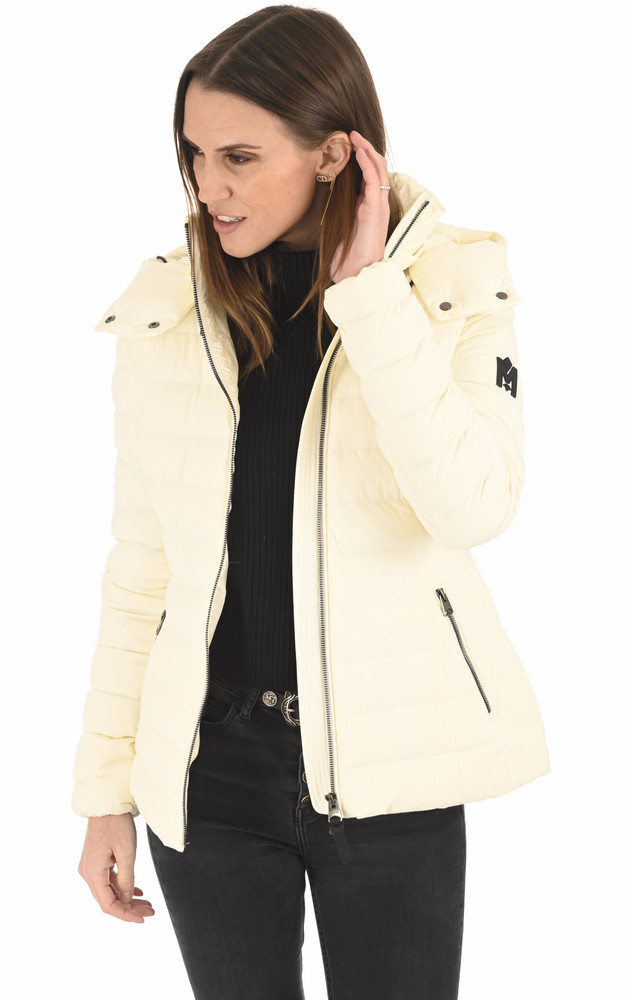 La Canadienne Doudoune Fine Michi Crème