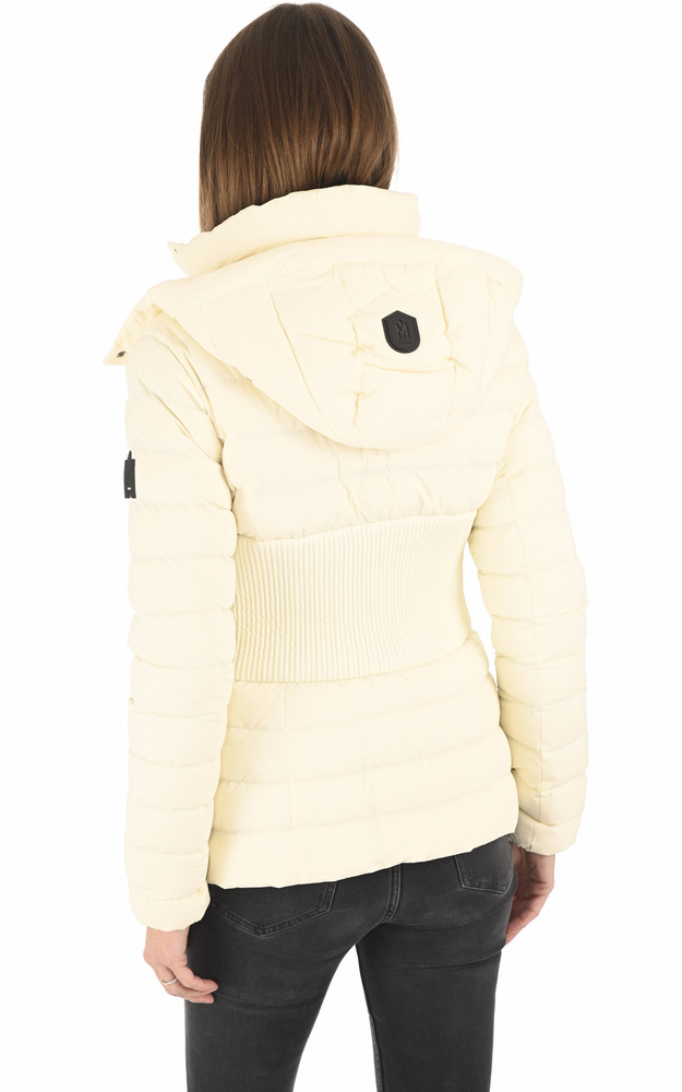 La Canadienne Doudoune Fine Michi Crème