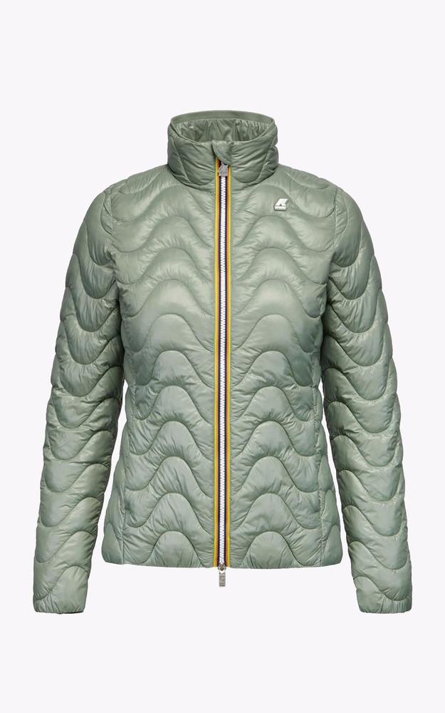 La Canadienne Doudoune Fine Violette Eco Warm Vert