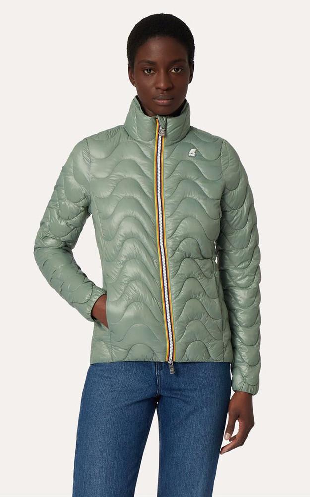 la canadienne Doudoune fine Violette eco warm vert