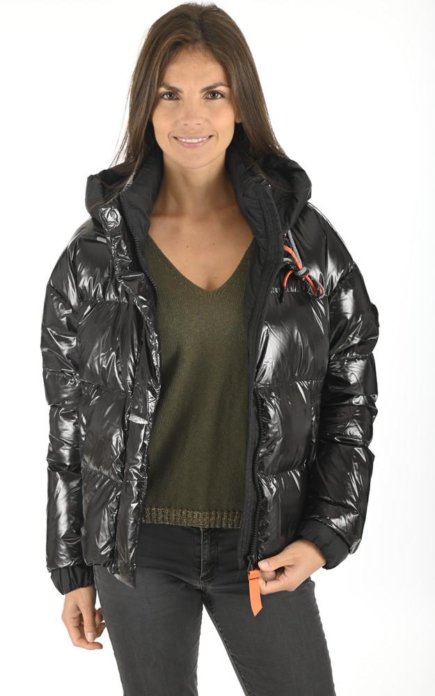 La Canadienne Doudoune Lili Bright Noir Brillant