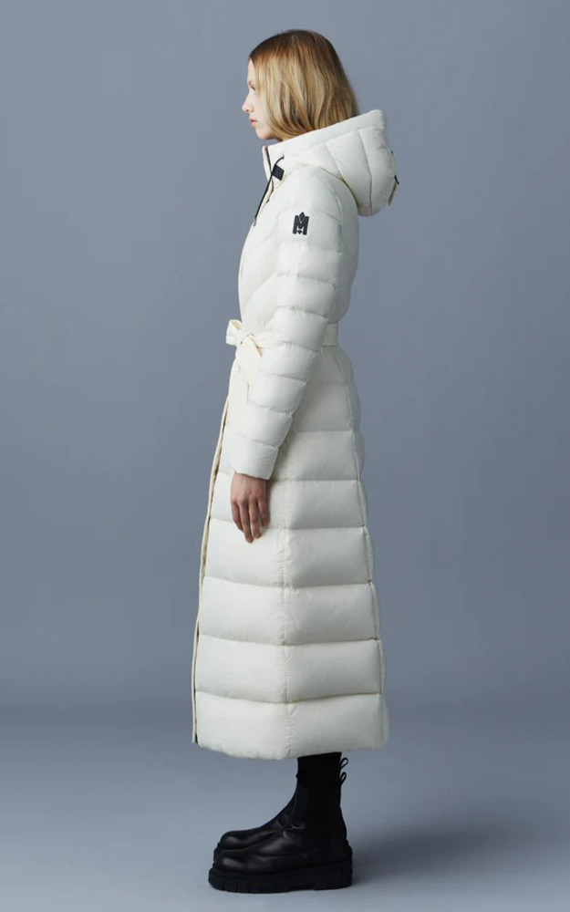 La Canadienne Doudoune Longue CALINA-R Crème