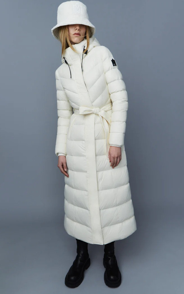 La Canadienne Doudoune Longue CALINA-R Crème