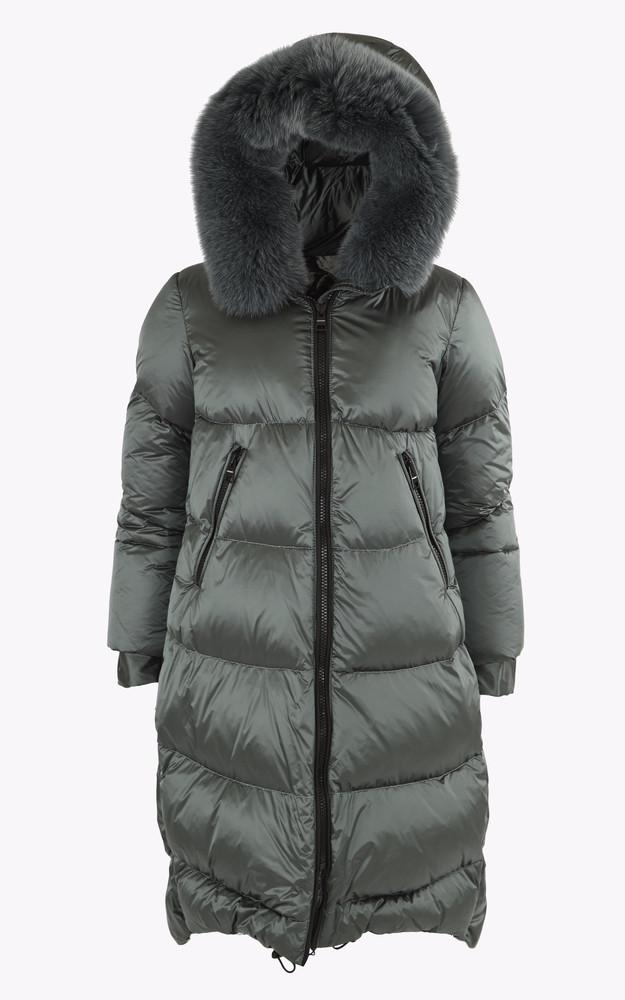 La Canadienne Doudoune Longue Clizione émeraude