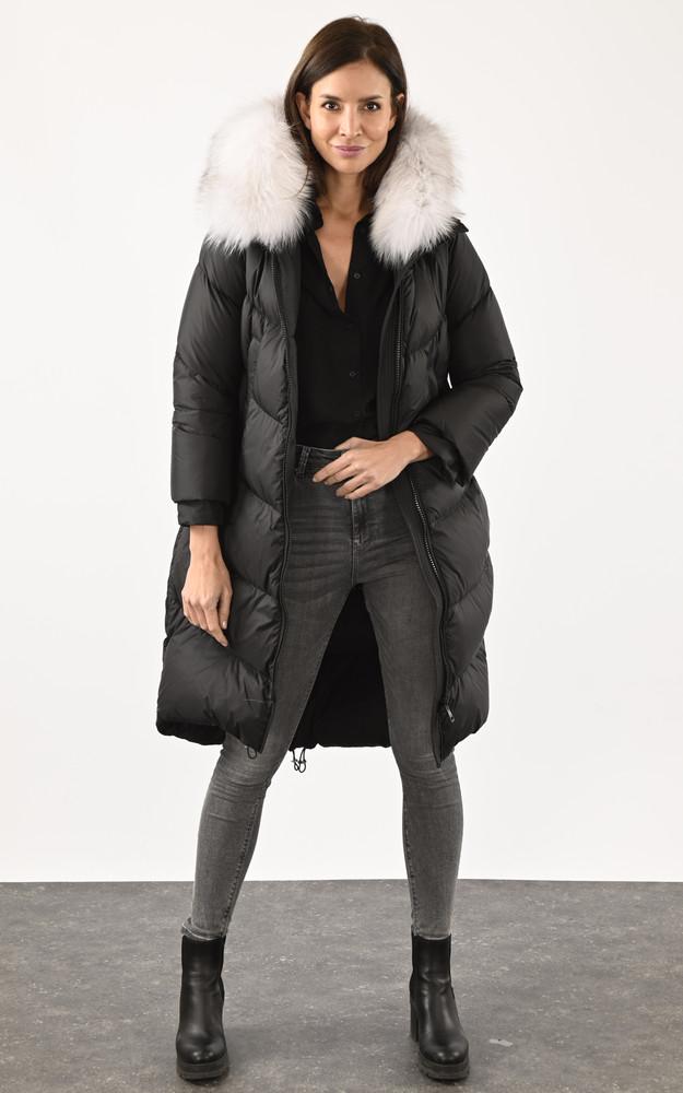 La Canadienne Doudoune Longue Clizione Noire