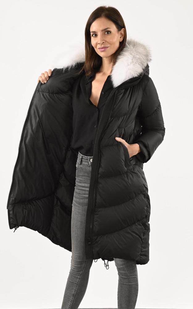 La Canadienne Doudoune Longue Clizione Noire