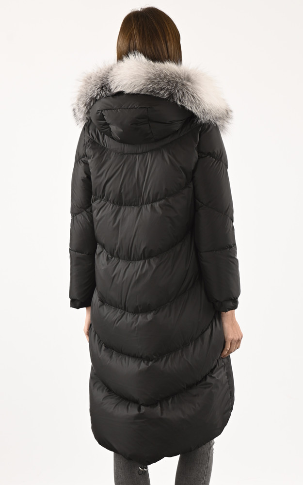 La Canadienne Doudoune Longue Clizione Noire