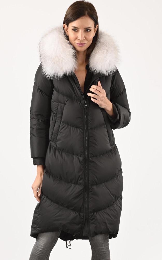 la canadienne Doudoune longue Clizione noire