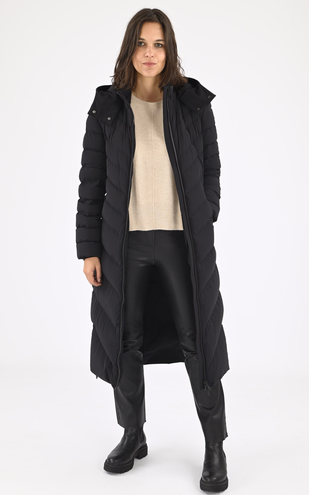 La Canadienne Doudoune Longue Cooper Lake Noir