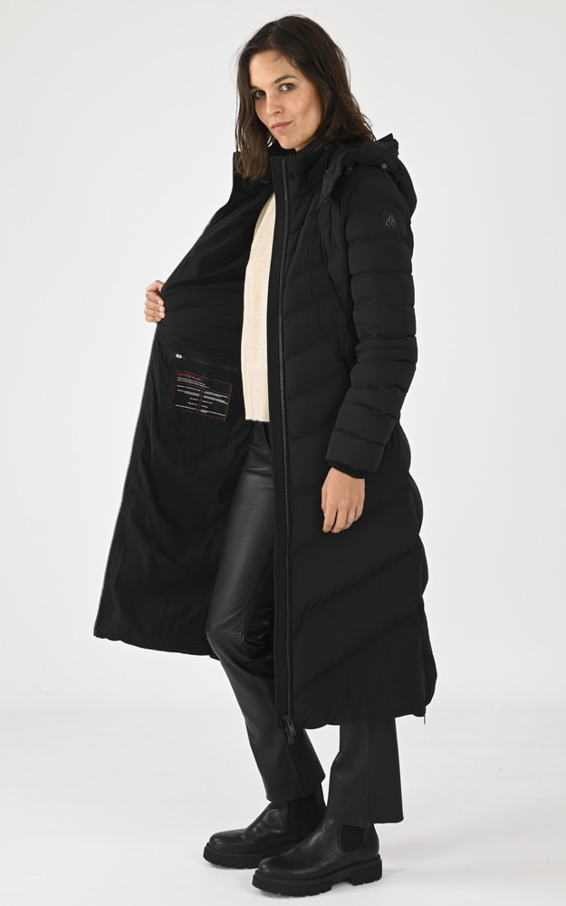 La Canadienne Doudoune Longue Cooper Lake Noir