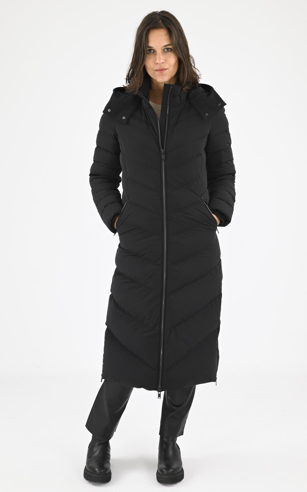 la canadienne Doudoune longue Cooper Lake noir