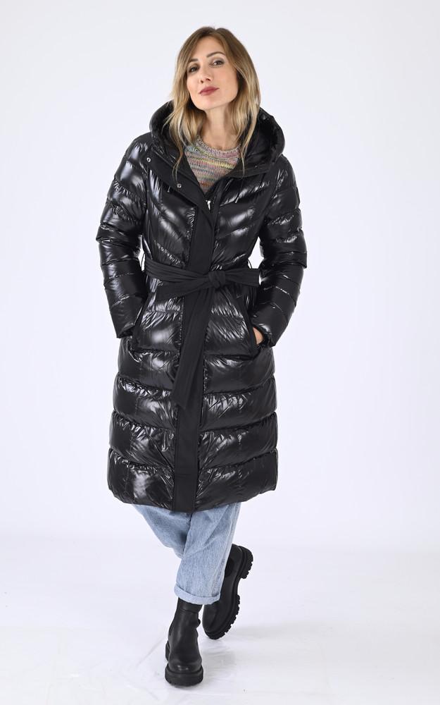 la canadienne Doudoune longue Coralia Noire