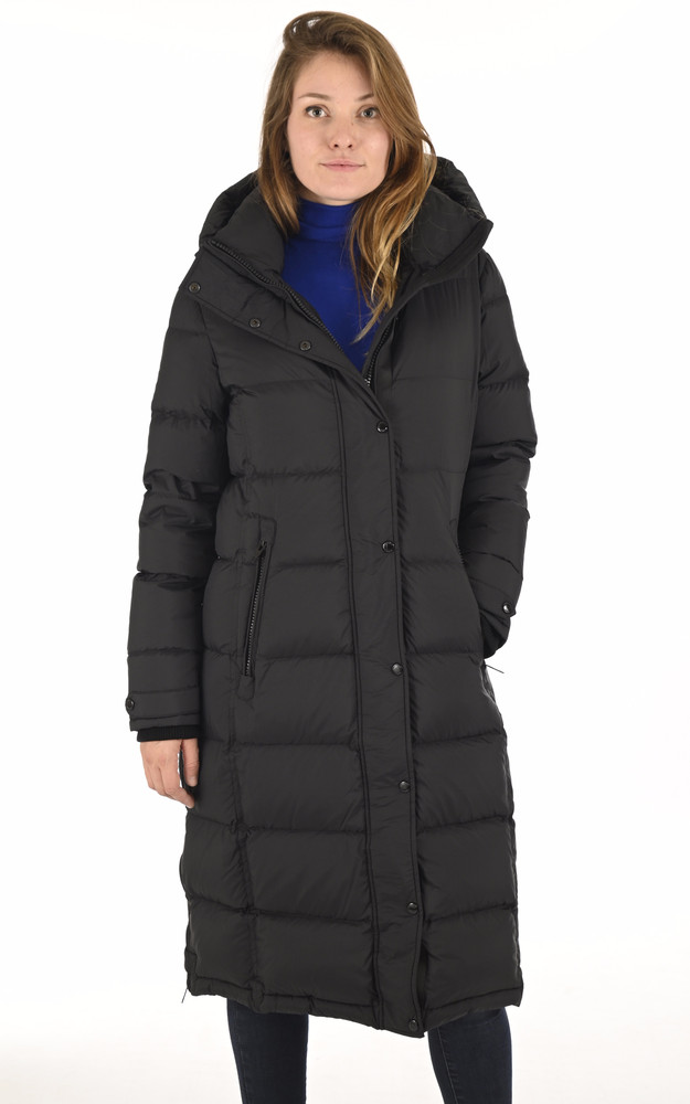La Canadienne Doudoune Longue Falcon Noire