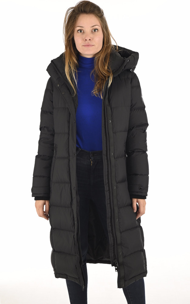 la canadienne Doudoune longue Falcon noire