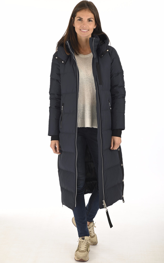 La Canadienne Doudoune Longue Jocada Bleu Marine