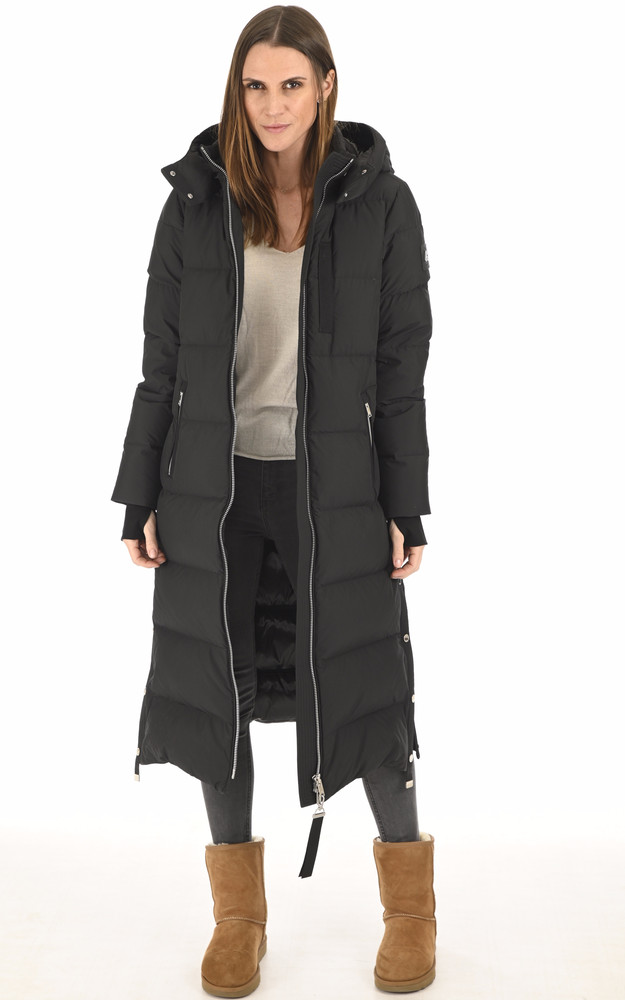 la canadienne Doudoune longue Jocada noir