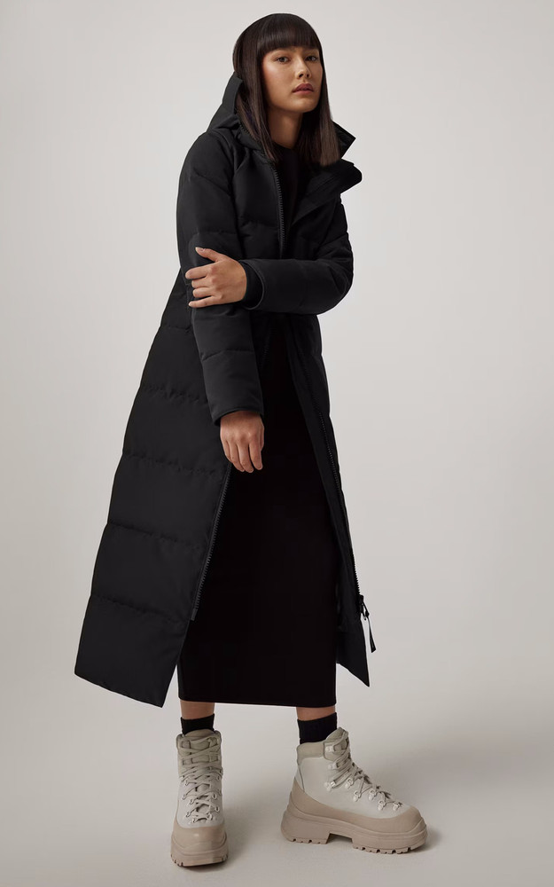 La Canadienne Doudoune Longue Mystique Noir