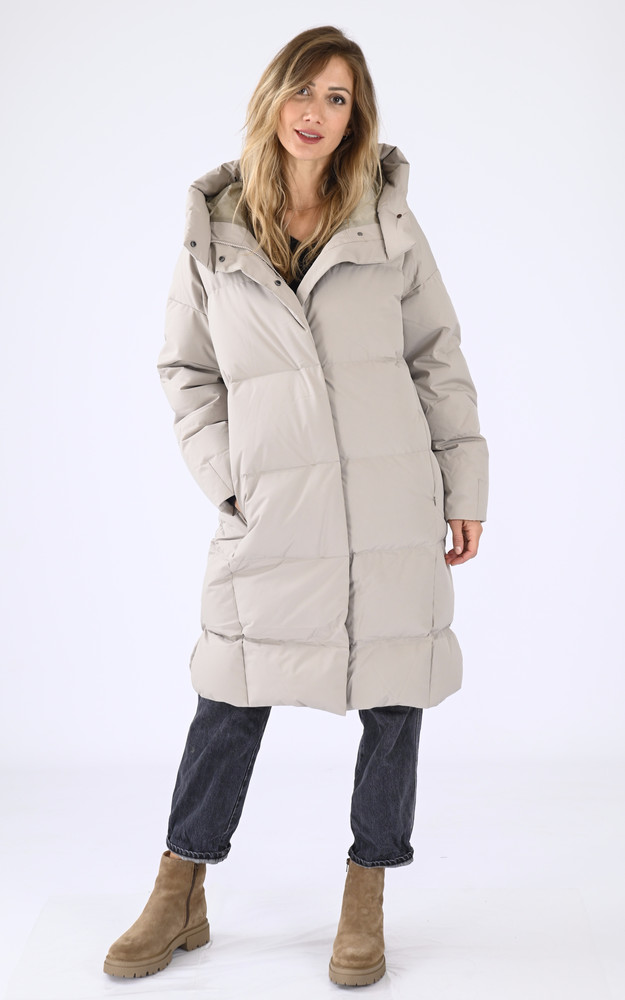 La Canadienne Doudoune Longue Swell Beige