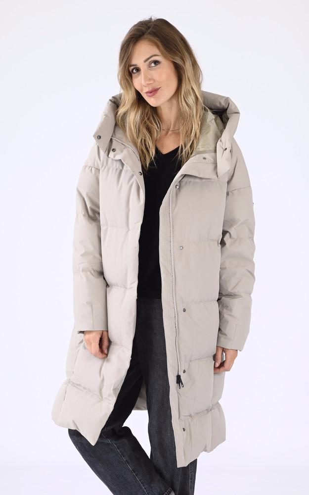 la canadienne Doudoune longue Swell beige
