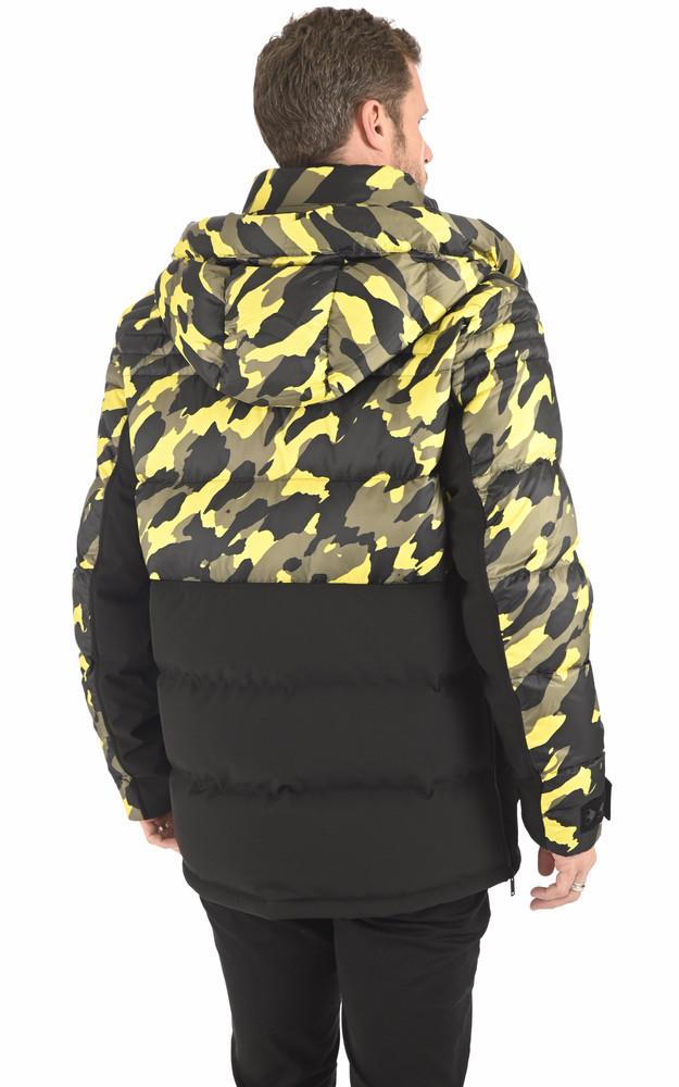 La Canadienne Doudoune M32MJ139H Jaune Camo