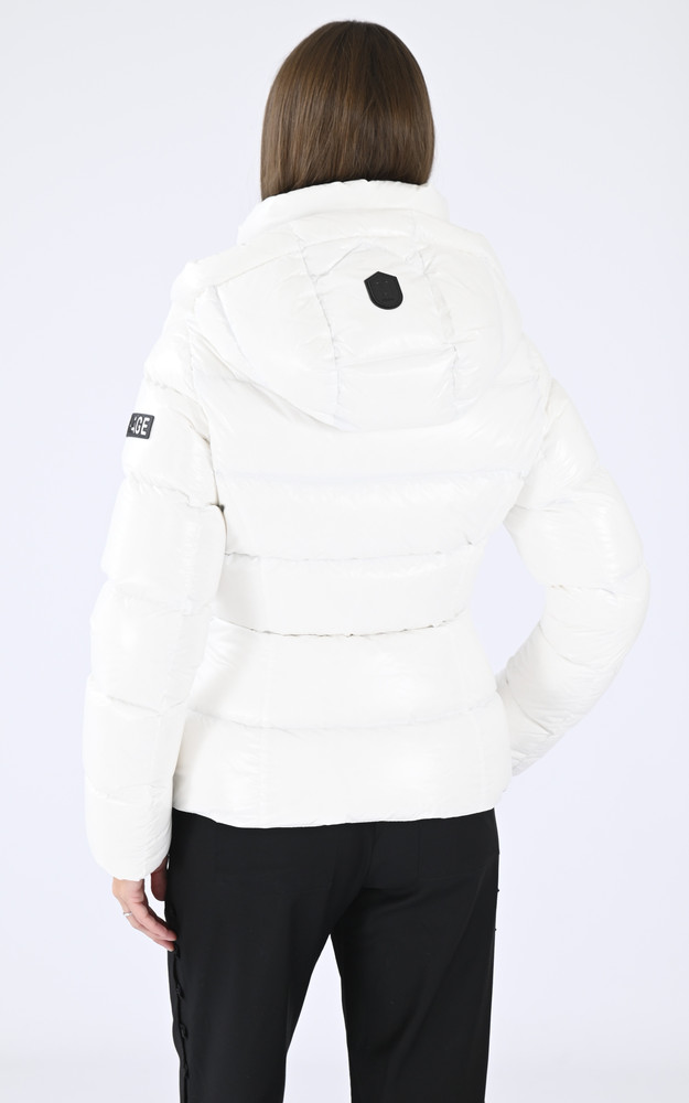 La Canadienne Doudoune Madalyne-V Blanche