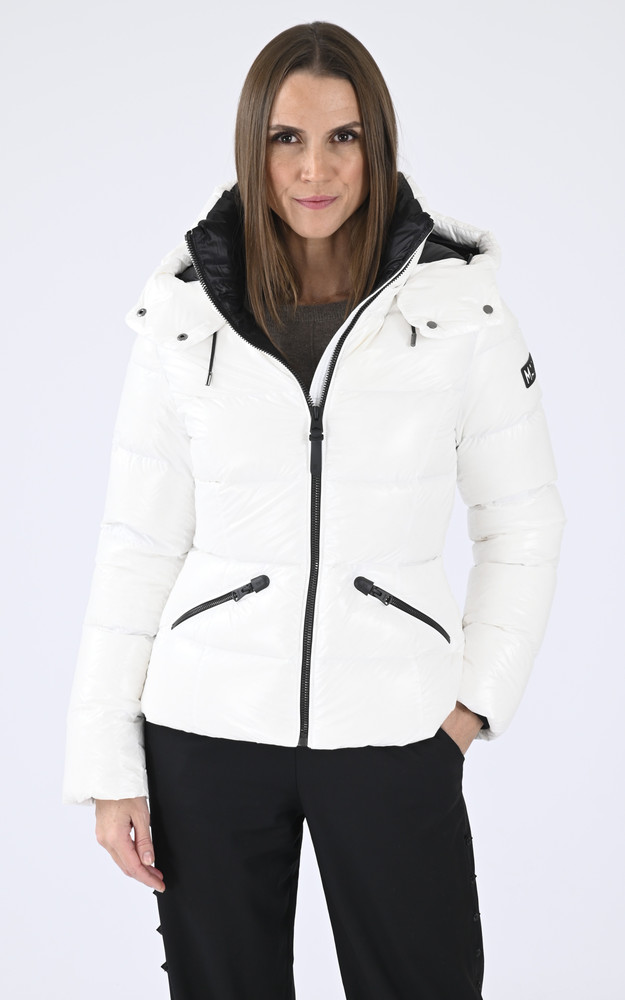 la canadienne Doudoune Madalyne-V Blanche