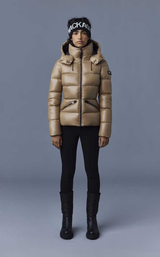 La Canadienne Doudoune Madalyne-V Camel