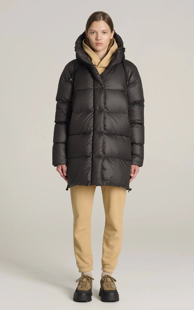 La Canadienne Doudoune Oversize Kiruna Noire