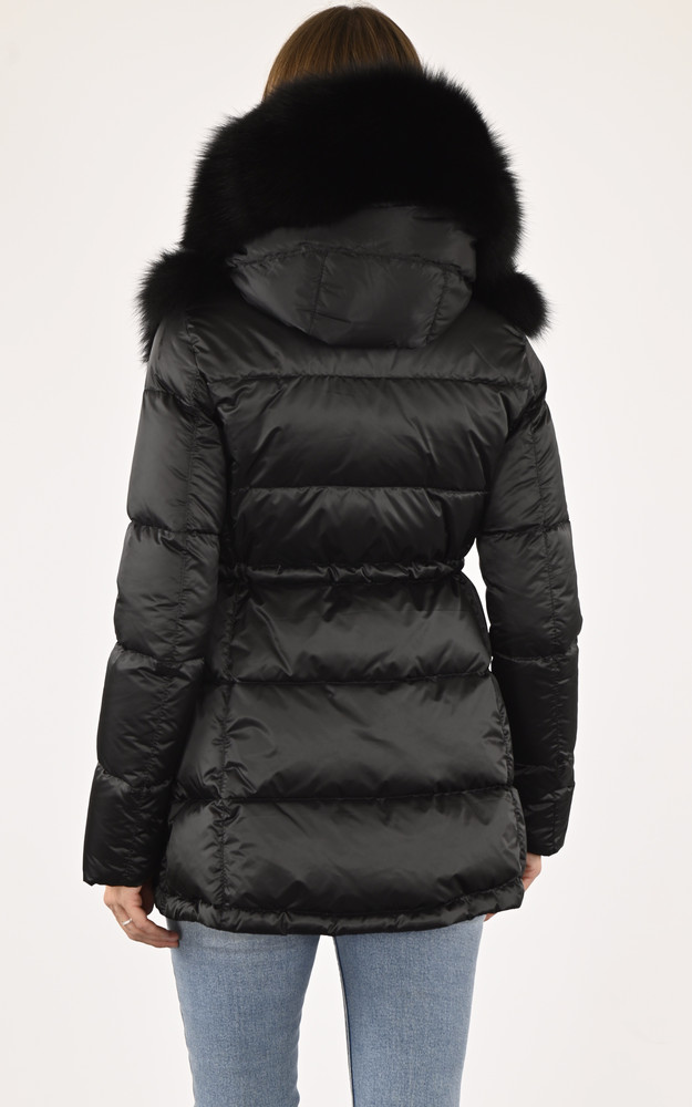 La Canadienne Doudoune Renard Collinetta Noire