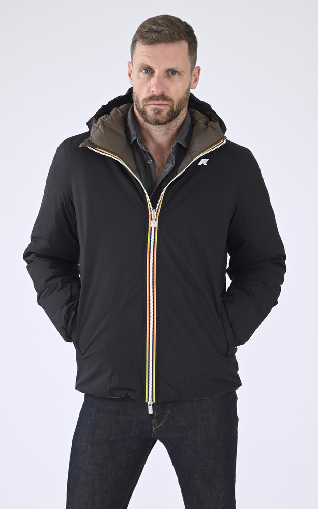 la canadienne Doudoune réversible Jack Thermo noir