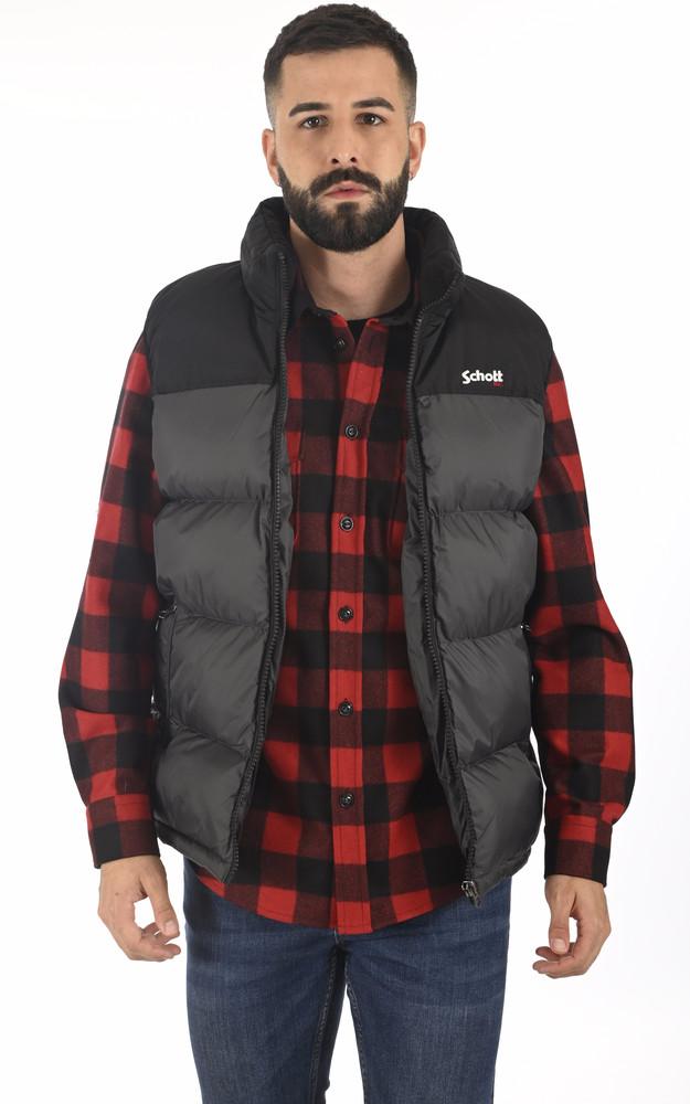 la canadienne Doudoune sans manches anthracite