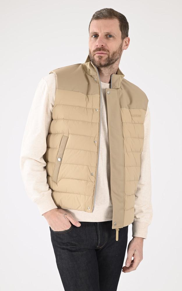 la canadienne Doudoune sans manches Brody beige