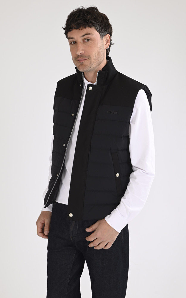 La Canadienne Doudoune Sans Manches Brody Noir