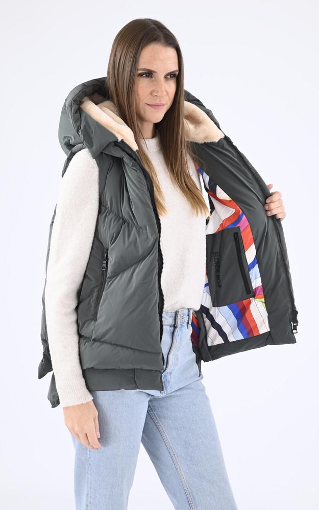 La Canadienne Doudoune Sans Manches Dew Kaki