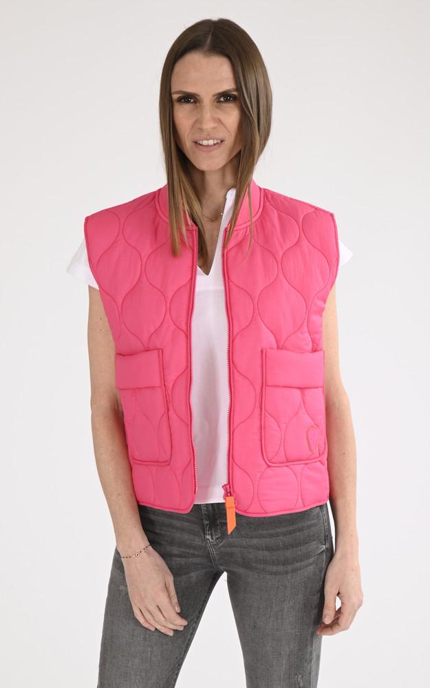 la canadienne Doudoune sans manches Isae rose