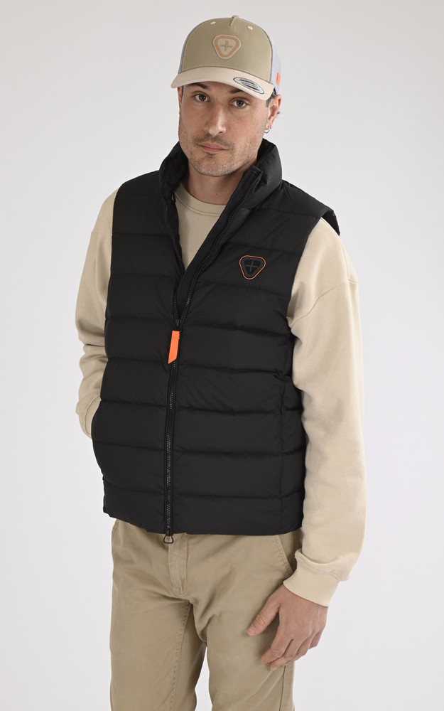 La Canadienne Doudoune Sans Manches Kitou Noire