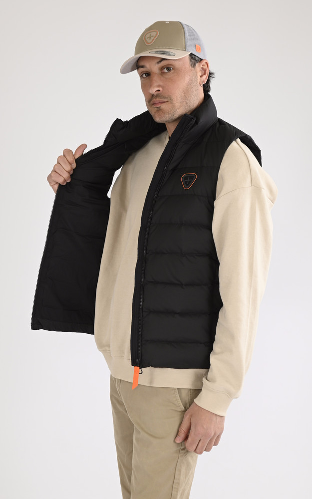 La Canadienne Doudoune Sans Manches Kitou Noire