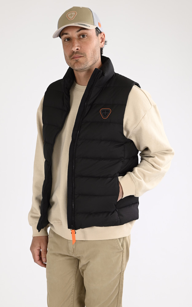 la canadienne Doudoune sans manches Kitou noire