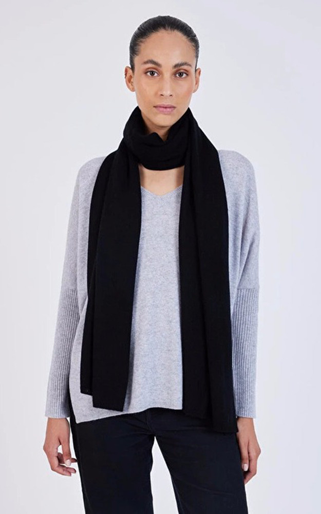 la canadienne Echarpe cachemire noir