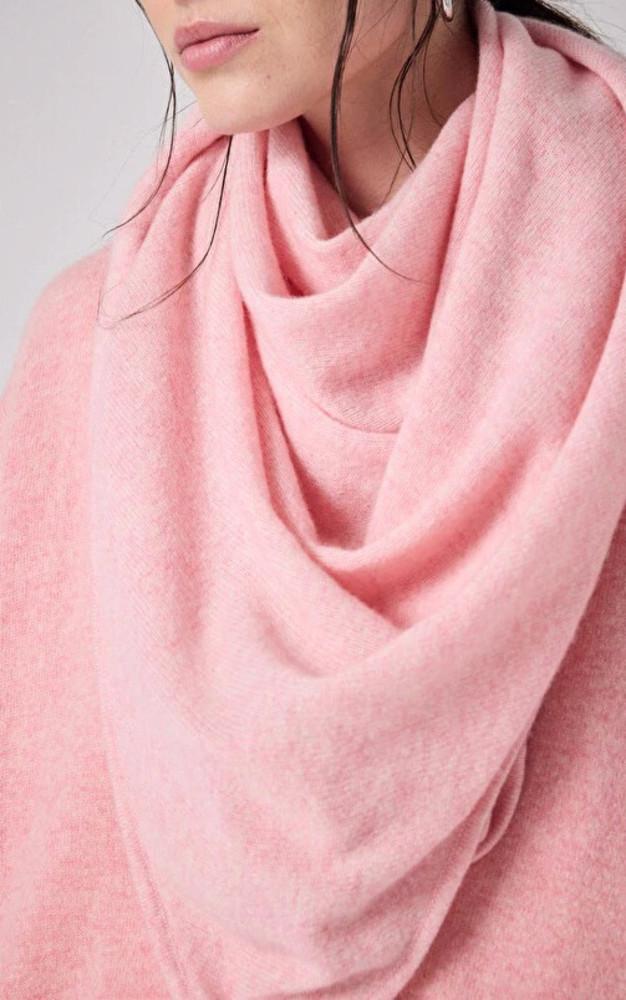 La Canadienne Echarpe Cachemire Rose