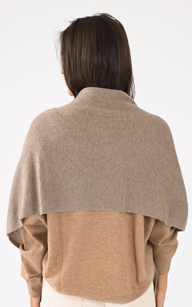 La Canadienne Echarpe Cachemire Taupe