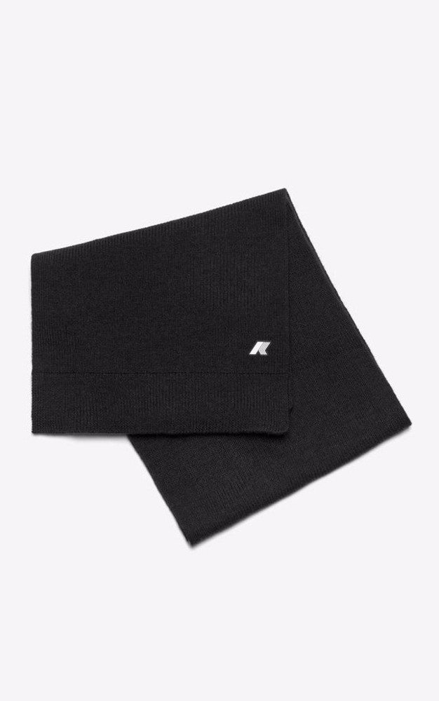 La Canadienne Echarpe En Laine Etienne Mixte Noir